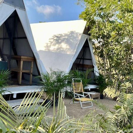 Hotel Glamping Tepeyollotl à Troncones Extérieur photo